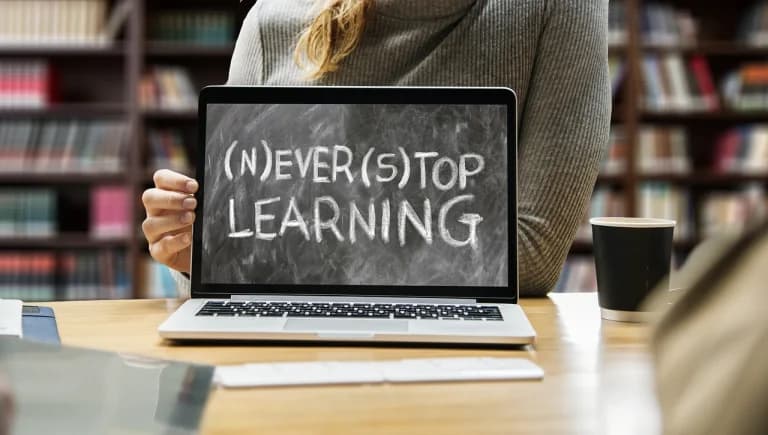 Instructor creating engaging video content for online learning