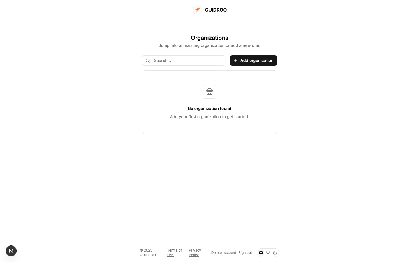 Profile information